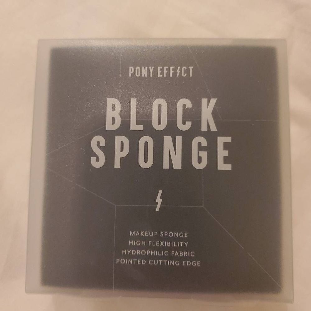 NEW Pony Effect Block Sponge Makeup Sponge
